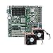 Intel SE7520BD2 Intel E7520 Socket 604 Server Motherboard w/Dual Xeon 2.8GHz CPUs, 1GB RAM & Copper Heat Sink/Fans