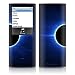 Blue Star Eclipse Design Protective Decal Skin Sticker for Apple iPod nano 4G (4th Generation) Player