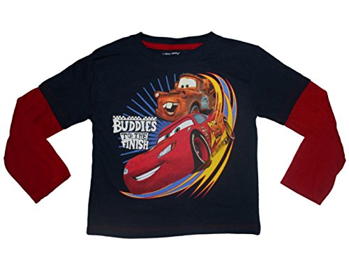 Disney Pixar Cars Buddies Little Boys Long Sleeve Shirt 2T-4T