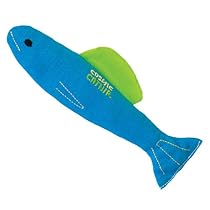 OurPets 100-Percent Catnip Filled Fish Cat Toy, Annette
