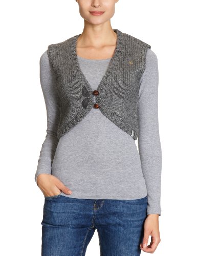 CAMPUS Damen Strickjacke 149 6079 61655, Gr. 36 (S), Grau (941) Preisvergleich