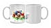 Junk food and tape measure Photo Mugs