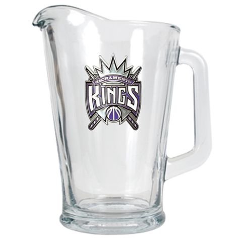Sacramento Kings Large Glass Beer Pitcher
