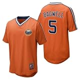 Mens Jeff Bagwell #5 Houston Astros In The Day Cooperstown BatAround Throwback Baseball Jersey by N