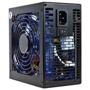 Cool Power Gamer CP-G980 980W 20+4-pin Blue LED Fan ATX Power Supply w/SATA, PCI-E & Dual 12V Rails (Black)