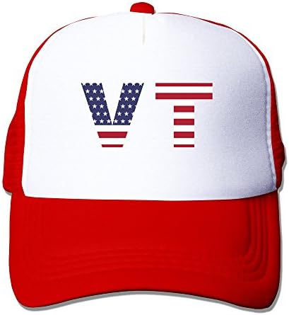 Vt State Of Vermont Flag Trucker Baseball Mesh Hat Adjustable Cool Caps