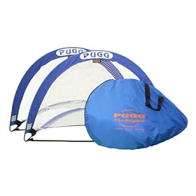 PUGG 4 Footer Portable Training Goal Boxed Set (Two Goals & Bag)