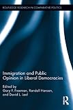 Immigration and Public Opinion in Liberal Democracies (Routledge Research in Comparative Politics)