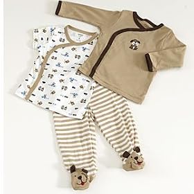 Newborn Boys Carter's Dog 3 Pc. 