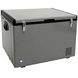 Whynter FM-85G 85-Quart Portable Refrigerator/Freezer, Platinum