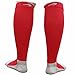 CompressionZ 20-30 mmHg Knee High Compression Socks, Red, L