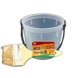 コーワ ポリペール缶 防虫防腐ハケ付 1.5L+75mm