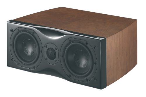 MB Quart Alexxa C-One 3-way 150W Center Channel Speaker, Cherry w / Black
