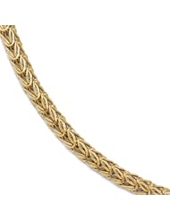 14k Yellow gold Leslies Polished Fancy Link Bracelet