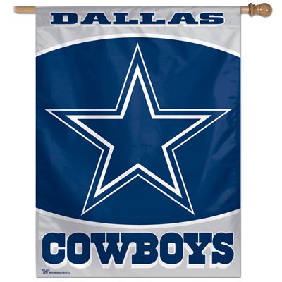 NFL Dallas Cowboys 27-by-37-Inch Vertical Flag