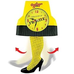 A Christmas Story Leg Lamp Wall Clock