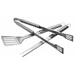 Weber 18600 3-Piece Stainless-Steel Barbecue Tool Set