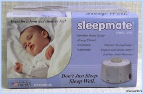 Marpac Dohm 580A Single Speed Sleep Mate White Noise Sound Machine Therapy Relax