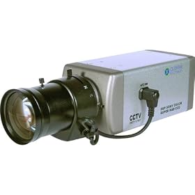 Wisecomm Z-570 Professional High-Resolution Day/Night Camera - Small (Silver)