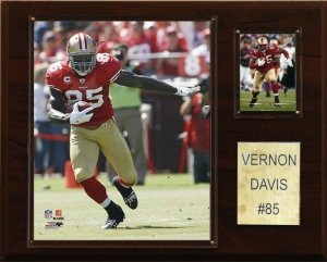 San Francisco 49ers Vernon Davis 12