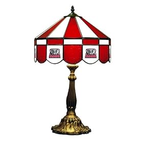 Stained Glass Table Lamp 16 University of Alabama Crimson Tide