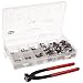 Oetiker 18500075 Beverage Kit (Stepless Ear Clamps, stainless steel with side jaw pincers)