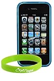 CrazyOnDigital Protective Case for Apple iPhone 4G (Blue) (Fits AT&T iPhone ....