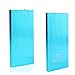 YOUNGFLY 30000mAh Portable Supply Slim Thin Dual USB Power Bank Battery for Cell Phone Blue