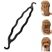 GalexiaRTM Magic Hair Braiders Donut Bun Maker Twist Clip Plastic Stick RS.99.00