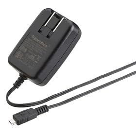 BlackBerry ASY18078001 Folding Blade Micro Charger for BlackBerry Storm 9530 (Black)