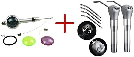 NEW 3 WAY Syringe AIR Water 4 Nozzles + Air Polisher Dentist Teeth Polishing Prophy 4 Hole