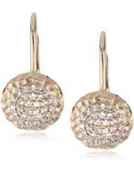 Phillips Frankel "Affair" Rose Gold Diamond Lever back Earrings