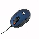 (Price/EA)Mini Optical Mouse,w/ Double Click Button,2x3-3/4x1,Blue