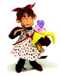 Annalee 6" Monkeying Around Girl