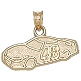 LogoArt Jimmie Johnson 10K Car Pendant