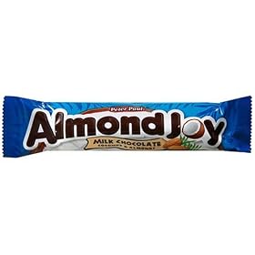 Almond Joy Candy Bar, 1.61-Ounce Bars (Pack of 36)