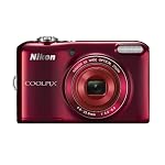 Nikon COOLPIX L28 20.1 MP Digital Camera with 5x Zoom (Red)