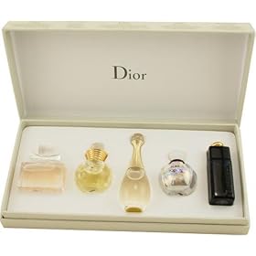 Christian Dior Variety By Christian Dior For Women. Set-5 Piece Mini Variety With Dior Addict & Jadore & Pure Poison & Dolce Vita & Miss Dior Cherie & All Are Minis