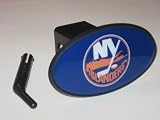 NEW YORK ISLANDERS Team Logo 6" x 3" Trailer Hitch Cover