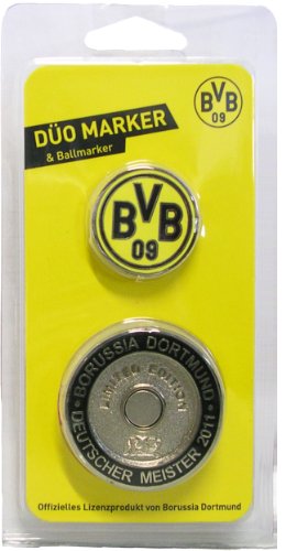 PR-Golfline D&uuml;o Ballmarker - Borussia Dortmund Meisterschale - Limited Edition, gold, 604 Preisvergleich
