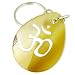 Lucky Om Symbol Wish Stone Natural Agate Gemstone Keychain