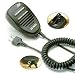 Mini Speaker Microphone for ADI/Icom/Standard/Yeasu Two-Way Radios and Cobra/Motorola FRS Series Family Radios w/Top Mounted Plugs (JD-3601) Image