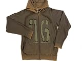 Guess - Guess Jeans Full Zip Down Front Hooded Jacket