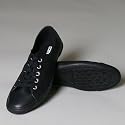 Converse AS Light Acoustic Low Top Womens Shoes in Leather Black/Black (512764)