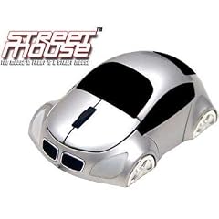 The Novelty Gift Company Computer Mouse - 3D Car Shaped Mouse in Silver