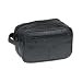 Genuine Leather Shaving Toiletry Travel Bag w/ 2 Zipper Compartments
