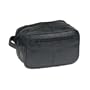 Genuine Leather Shaving Toiletry Travel Bag w/ 2 Zipper Compartments