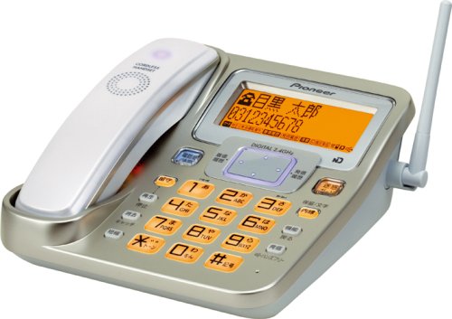 Pioneer デジタルコードレス留守電 フル101タイプ シャンパンゴールド TF-FV7000-N