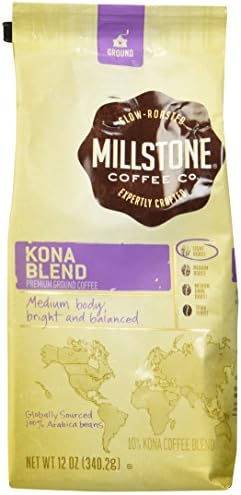 Millstone Kona Blend Ground Coffee, 12 Ounce Packages (Pack of 2)