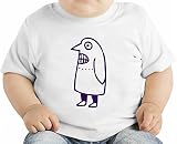 Doodle penguin guy オーガニックベビーTシャツ 12 - 18 Months